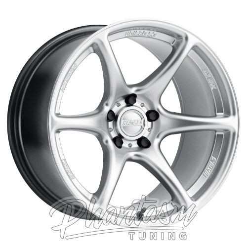 KANSEI WHEELS - TANDEM - HYPER SILVER COLOR (18 X 9.0) +35 ET (5 X 120 MM) 72.56 CB / K11S-189018+35