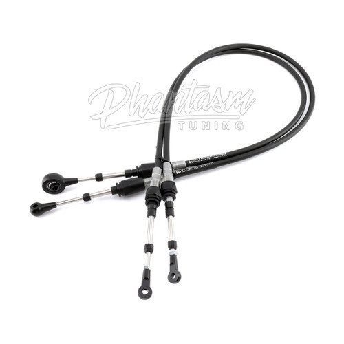 HYBRID RACING / K-SERIES ENGINE SWAP / PERFORMANCE SHIFTER CABLES (HYB-SCA-01-07) *** HONDA CIVIC (1992-1995) K20 TRANSMISSION