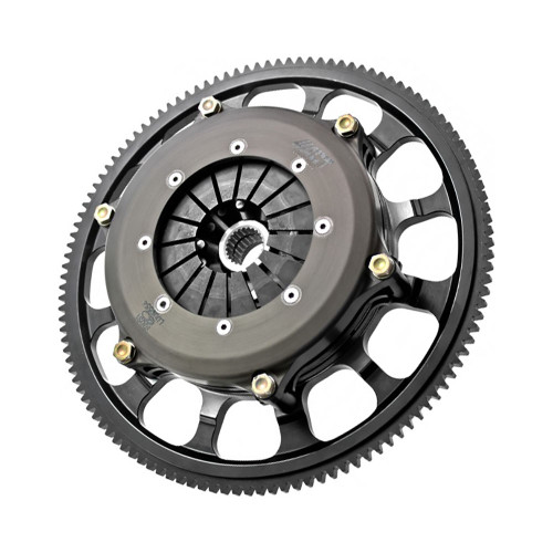 ACT / STAGE 4 / TWIN DISC / PERFORMANCE CLUTCH AND FLYWHEEL COMBO (T1RR-H03) *** HONDA CIVIC SI (1999-2000) B16 / B18 / B20 ENGINE