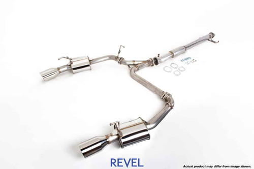 REVEL / MEDALLION TOURING-S / DUAL CAT-BACK EXHAUST SYSTEM / STAINLESS STEEL TIPS (T70034R) *** MITSUBISHI 3000GT (1992-1999) VR4 / AWD