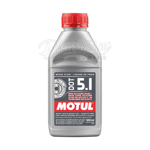MOTUL / DOT 5.1 / DOT 4 / DOT 3 / STREET PERFORMANCE BRAKE FLUID / ABS COMPATIBLE (100951-1) *** 0.50 LITER EACH / SOLD AS SINGLES