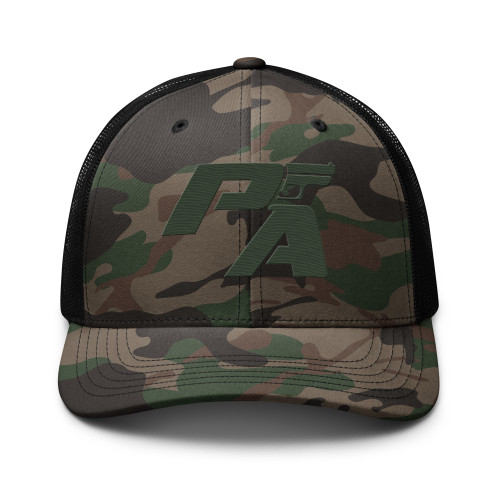 PA Embroidered Logo Trucker Cap | Camo