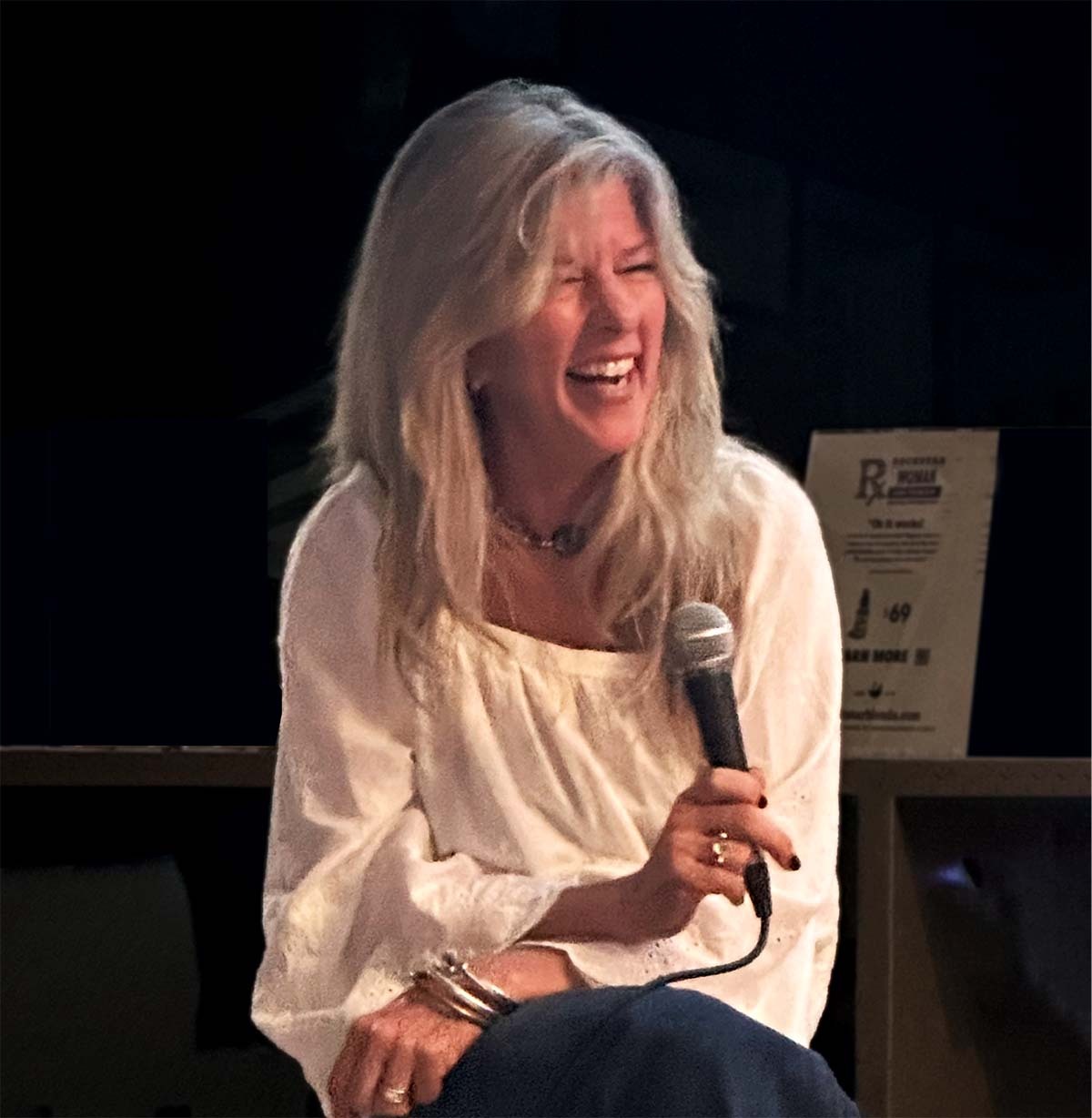 Heather Reilly speaking at 2025 private event in Tampa, Florida