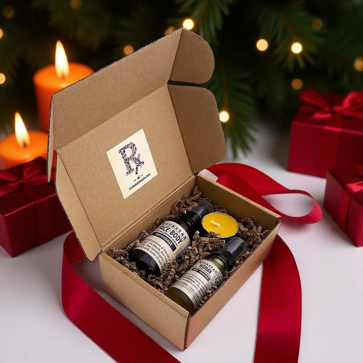 Rockstar Holiday Gift Box | Rockstar Woman | Rockatr Face & Body Oil