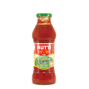 Mutti Passata with Basil (12 x 400g) Mutti Passata with Basil (12 x 400g)