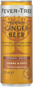 Fever Tree Ginger Beer Soda 250ml (6 x 4)