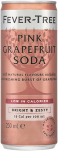 Fever Tree Pink Grapefruit Soda 250ml (6 x 4)