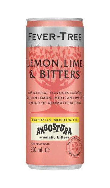 Fever Tree Lemon Lime Bitters Soda 250ml (6 x 4)