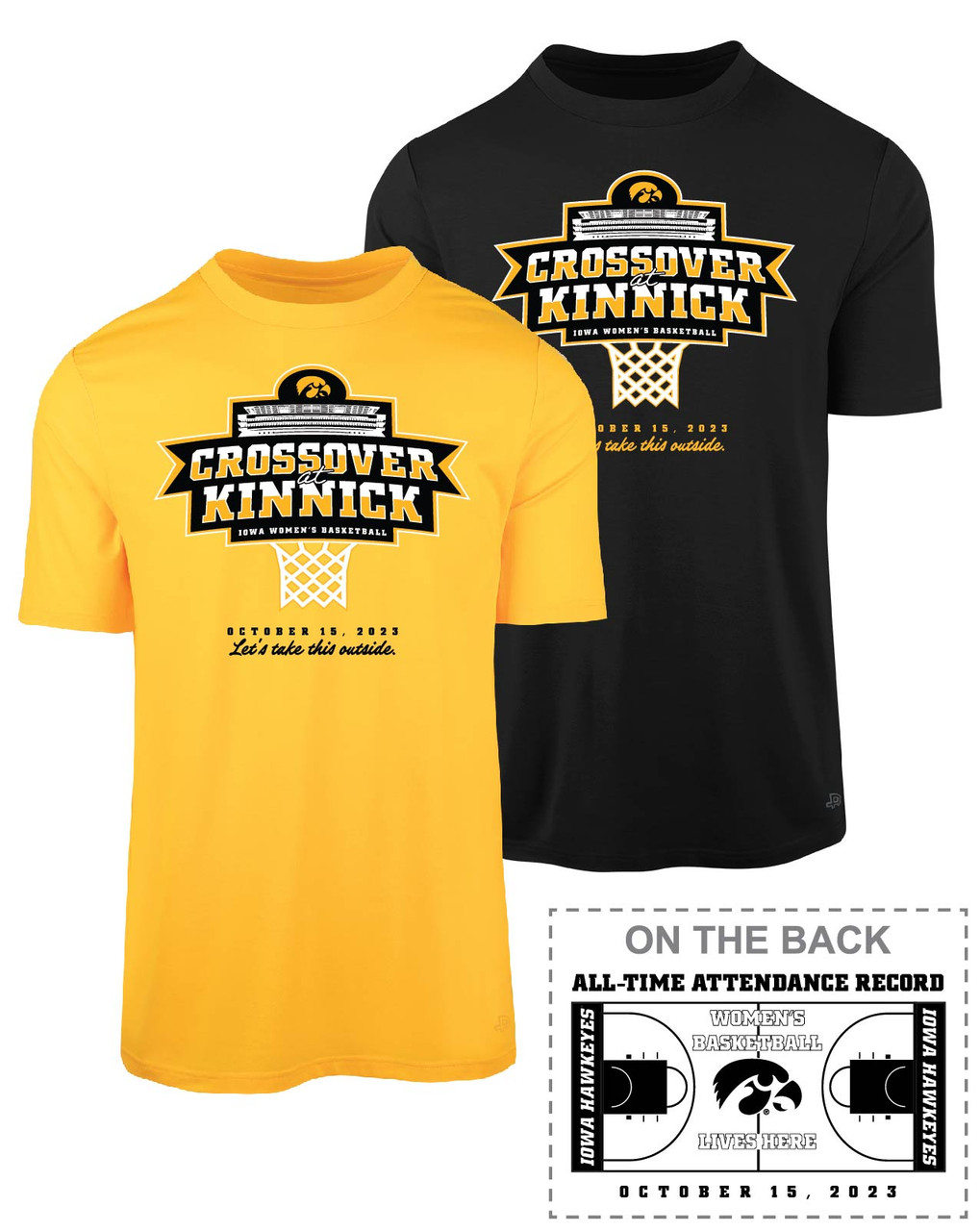 Crossover at Kinnick Slate T-Shirt
