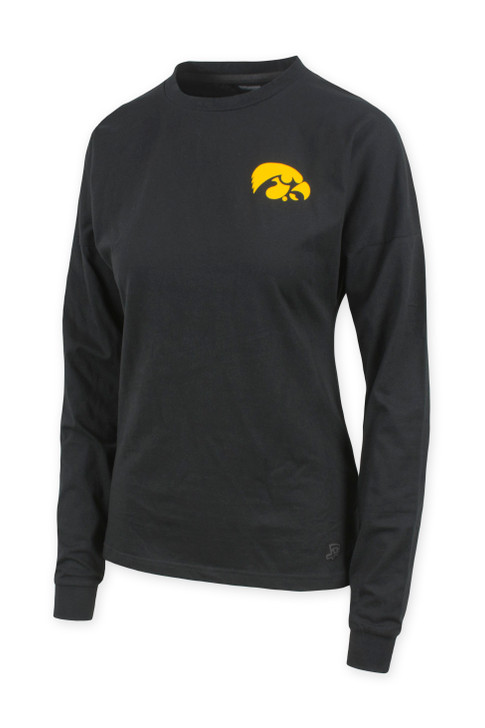 Silver Long Sleeve Shirt Iowa