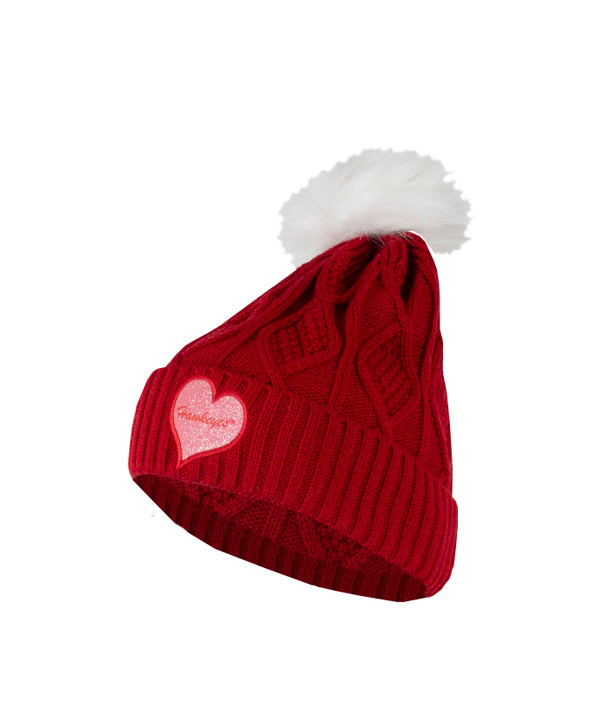 Iowa Heart Red Beanie