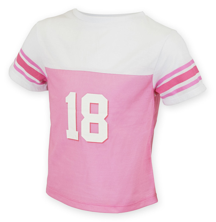 Iowa Hawkeyes Pink Toddler T-Shirt - Sarah