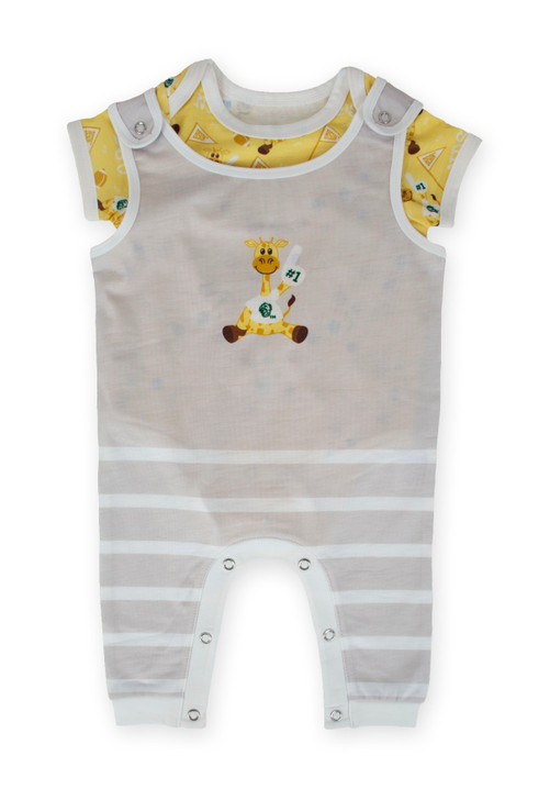 Bryn Infant Bodysuit and Overalls NDSU