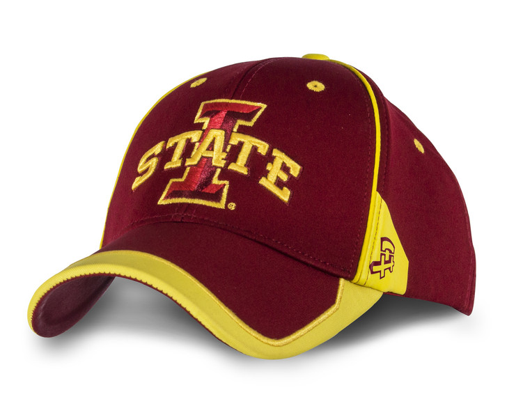 Iowa State Cardinal and Gold Logo Hat - Jude