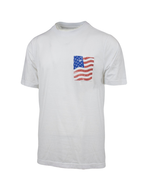 Cason Flag Pocket T-Shirt Mens