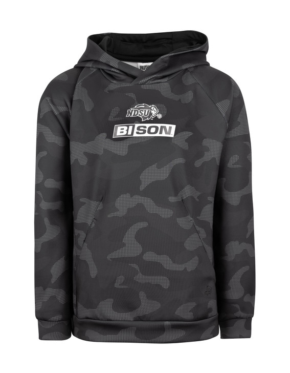 Fielder Youth Camo Scuba Knit Hoodie NDSU 132464