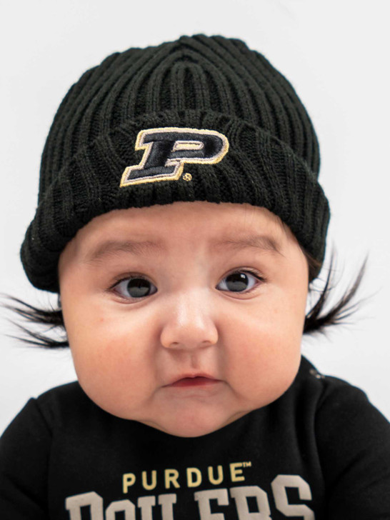 Vos Ribbed Infant Beanie Purdue 135493