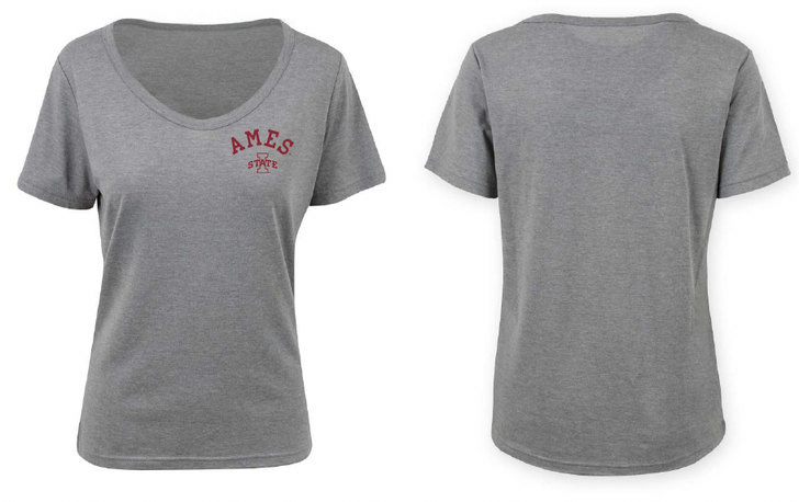 Megg V-Neck T-Shirt ISU 143908 - Commemorative Collection