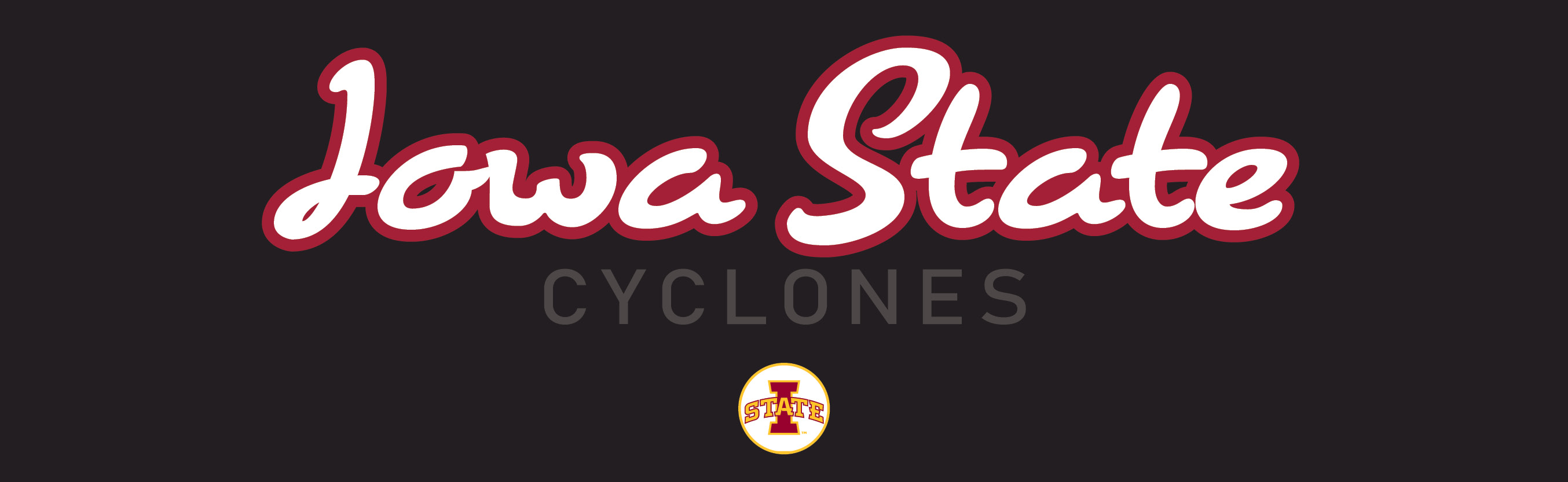 Iowa State Cyclones ISU Vive La Fete Game Day Collegiate Large Logo on —  Vive La Fête - Online Apparel Store