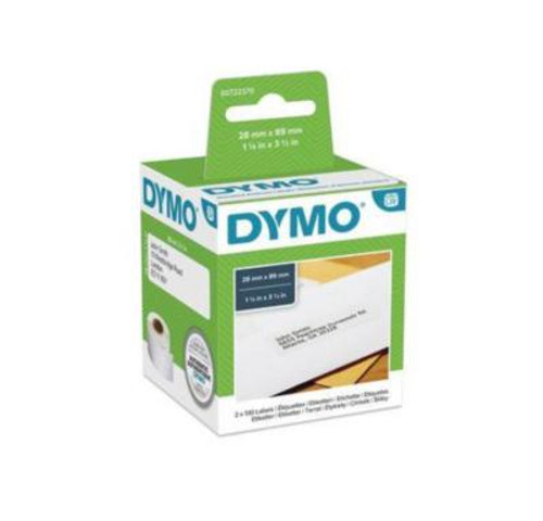 Etikett Dymo 89x28mm