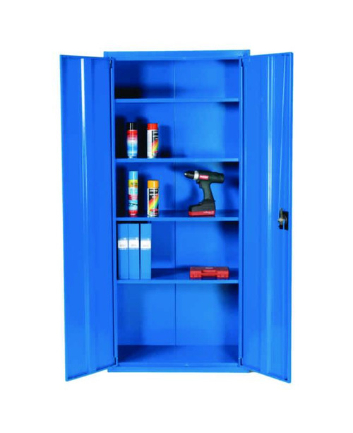 Oppbevaringsskap umontert SML 2000x1000x500mm blå Oppbevaringsskap umontert SML 2000x1000x500mm blå