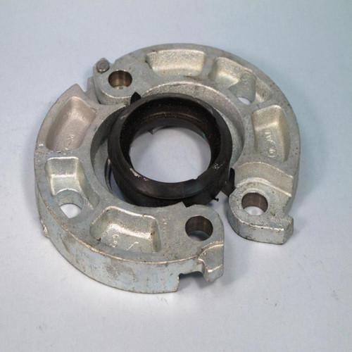 273mm flensadapter PN16 galv S741 m/skive - VKS