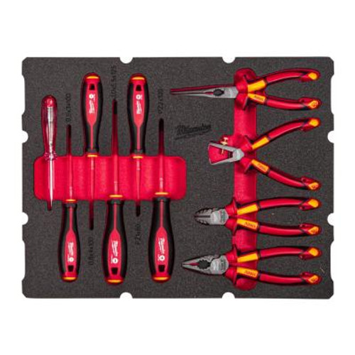Modul Skum Elektrikersett Milwaukee, 10 deler