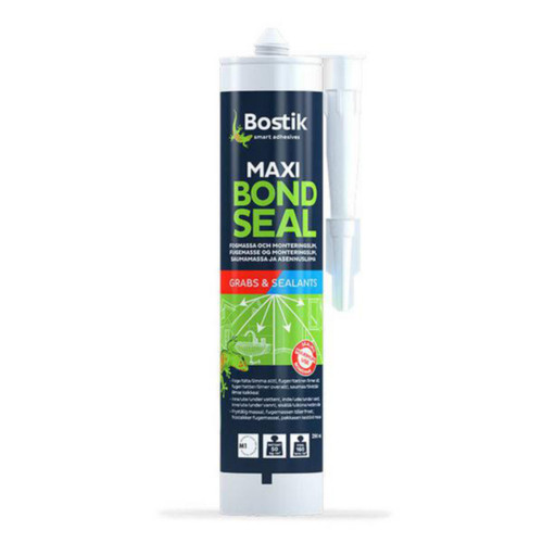 Fugemasse Maxi Bond Seal Bostik 0.29L svart Fugemasse Maxi Bond Seal Bostik 0.29L svart