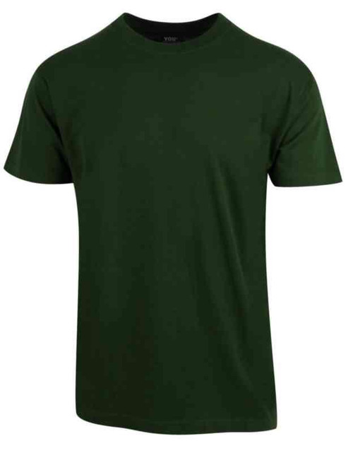T-skjorte YOU Classic Flaskegrønn str 3XL T-skjorte YOU Classic Flaskegrønn str 3XL