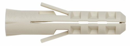 NYLONPLUGG 10 10X50MM 50/PK SORMAT NAT NYLONPLUGG 10 10X50MM 50/PK SORMAT NAT
