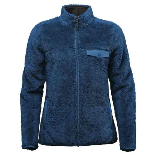 Fleecejakke dame Stormtech Bergen Sherpa indigo str XL Fleecejakke dame Stormtech Bergen Sherpa indigo str XL