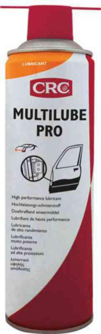 Smøremiddel 500ml CRC Multilube Pro spray Smøremiddel 500ml CRC Multilube Pro spray