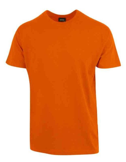 T-skjorte YOU Classic Oransje str S T-skjorte YOU Classic Oransje str S