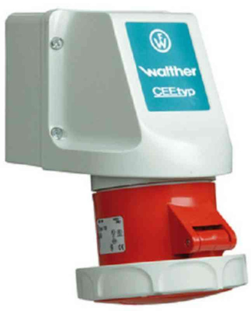 Stikk vegg 416-6 IP67 400V Stikk vegg 416-6 IP67 400V