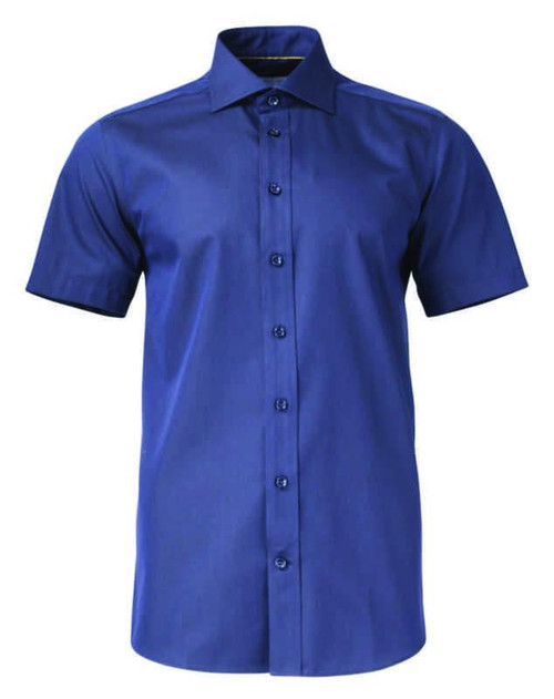 Skjorte J.H&F Yellow Bow 50 Regular Marine str 3XL Skjorte J.H&F Yellow Bow 50 Regular Marine str 3XL