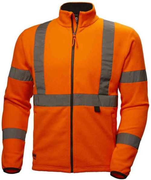 Fleecejakke HH Addvis HiVis kl.3 oransje str 4XL Fleecejakke HH Addvis HiVis kl.3 oransje str 4XL