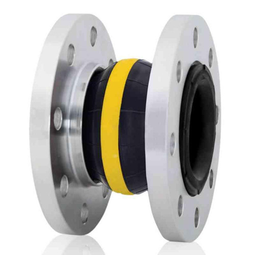 DN32 Gummikompensator PN16 NBR Gul Ring ERV BL 160 m.m.