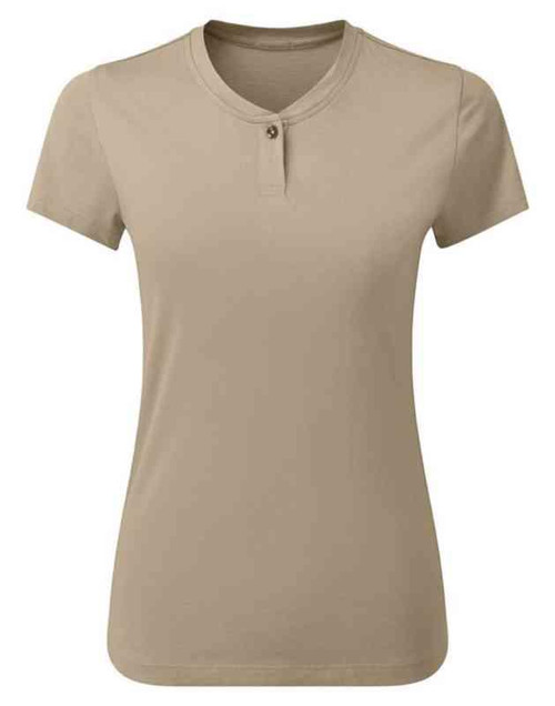 T-skjorte Premier Ladies Comis khaki str 2XL T-skjorte Premier Ladies Comis khaki str 2XL