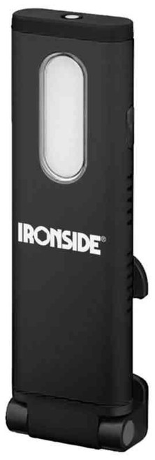 Håndlykt Oppladbar Ironside 800lm magnet og krok