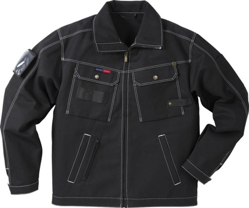 JAKKE KWI451 SORT XL HÅNDVERK 375GR 100% BOMULL JAKKE KWI451 SORT XL HÅNDVERK 375GR 100% BOMULL
