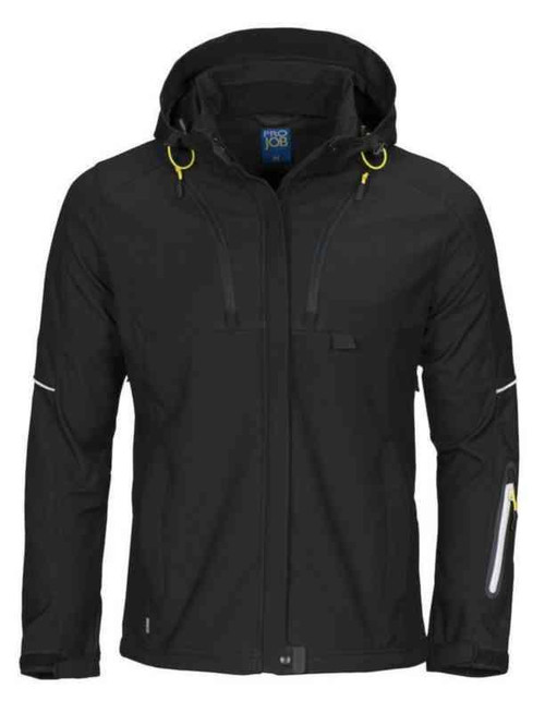 Jakke W 3412 Funksjon sv. 2XL Softshell Vind- og vannav. Jakke W 3412 Funksjon sv. 2XL Softshell Vind- og vannav.