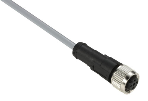 Plugg/kabel . PVC. hun. M12. 4.2m Plugg/kabel . PVC. hun. M12. 4.2m