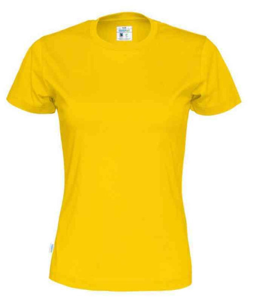 T-skjorte Cottover Gul str 4XL T-skjorte Cottover Gul str 4XL