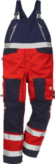 SELEBUKSE PLU 1212 KL2 C56 KWI RØD/SORT VARSEL