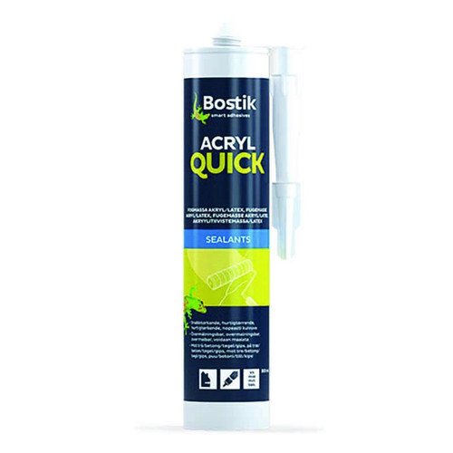 Fugemasse Acryl Quick Bostik 300ml hvit