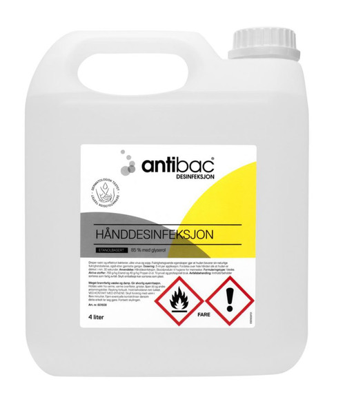 Hånddesinfeksjon 85% Antibac 150ml Hånddesinfeksjon 85% Antibac 150ml