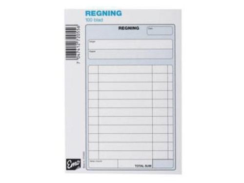 Regningsblokk Emo