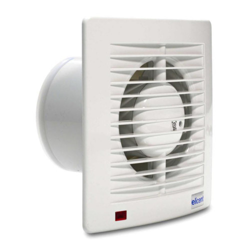 Avtrekkvifte Muro-style 150Mhy 6" 230V med hygrostat og tim Avtrekkvifte Muro-style 150Mhy 6" 230V med hygrostat og tim