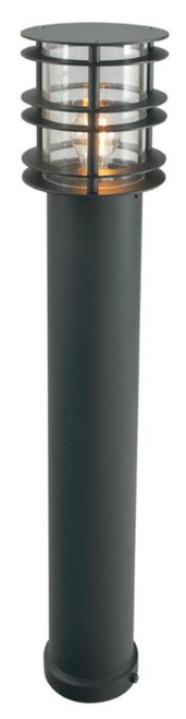 Pullert Stockholm 297 sort klart glass. E27. 60W. IP54. K Pullert Stockholm 297 sort klart glass. E27. 60W. IP54. K