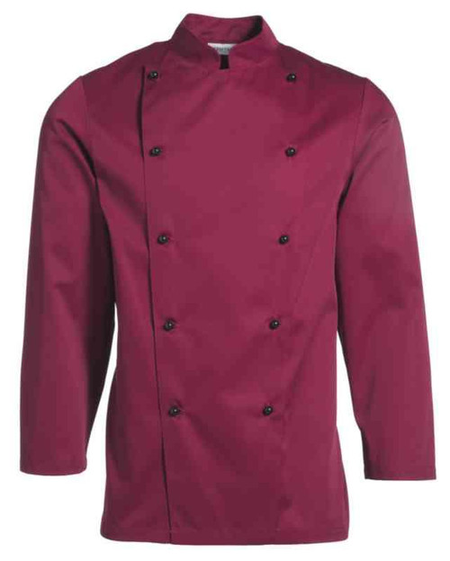 Kokkejakke Kentaur Burgunder str 62